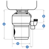 Triturador de basura Awesink Smart Series